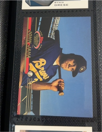 1993 Topps Stadium Club #557 John Jaha — front