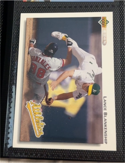 1992 Upper Deck #749 Lance Blankenship — front