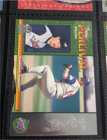 1999 Pacific Omega #6 Troy Percival — front