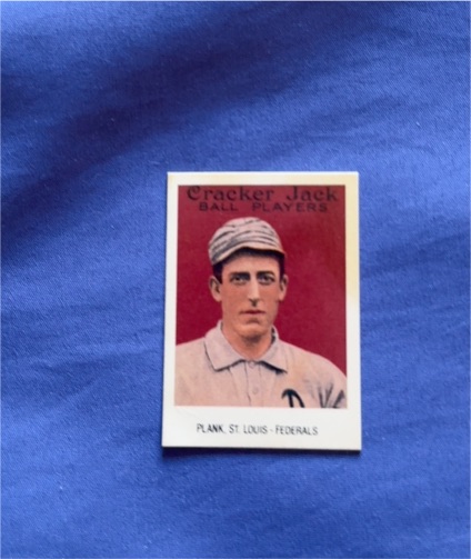 1993 Borden Cracker Jack 1915 #19 Eddie Plank St. Louis Federals — front
