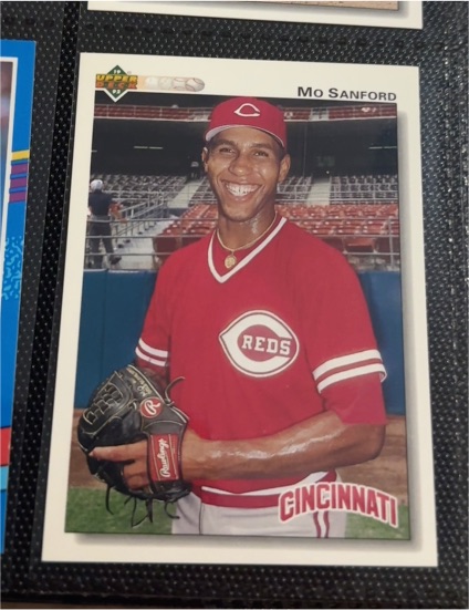 1992 Upper Deck #45 Mo Sanford — front