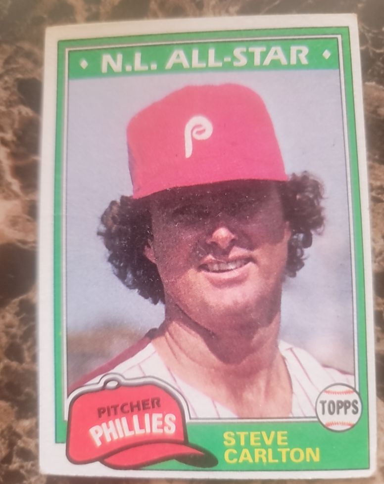 1981 Topps #630 Steve Carlton — front