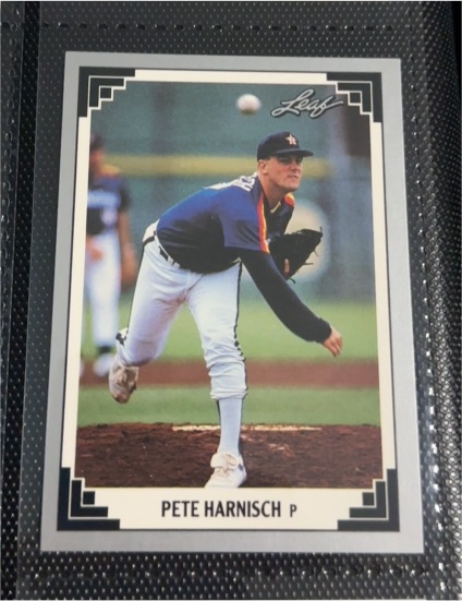 1991 Leaf #245 Pete Harnisch — front