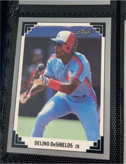 1991 Leaf #139 Delino DeShields — front