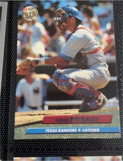 1992 Fleer Ultra #469 Geno Petralli — front