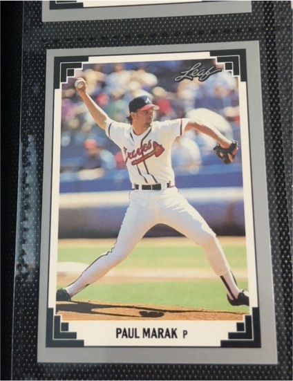 1991 Leaf #260 Paul Marak — front