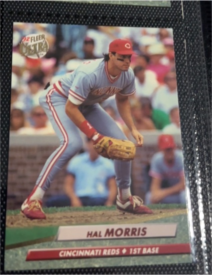 1992 Fleer Ultra #192 Hal Morris — front