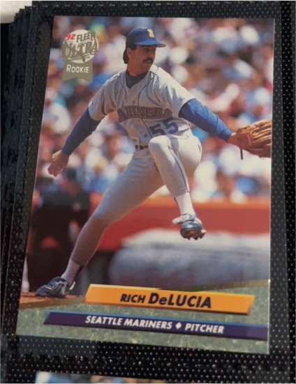 1992 Fleer Ultra #122 Rich DeLucia — front