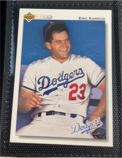1992 Upper Deck #534 Eric Karros — front