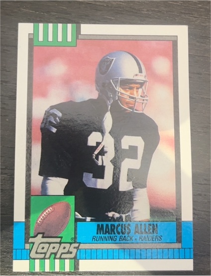1990 Topps #289 Marcus Allen — front