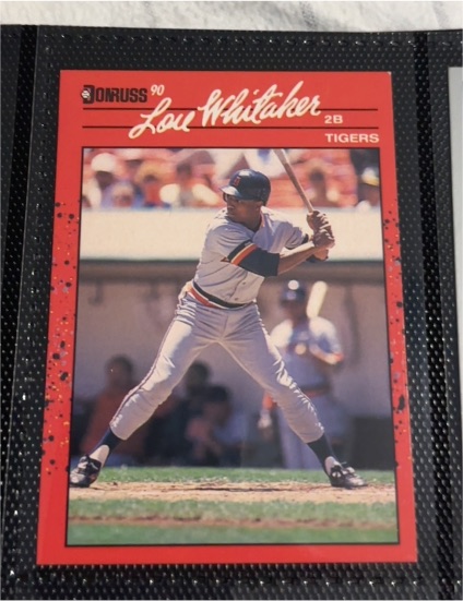 1990 Donruss #2B Lou Whitaker — front