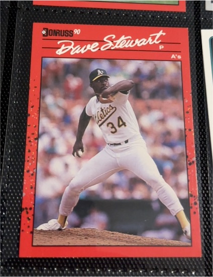 1990 Donruss #150 Dave Stewart — front