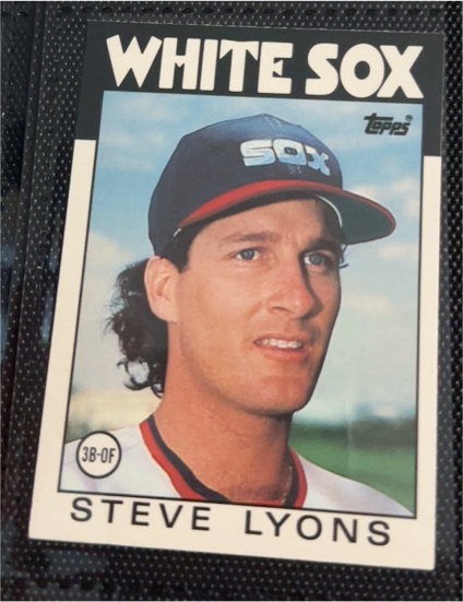 1986 Topps Traded #67T Steve Lyons — front