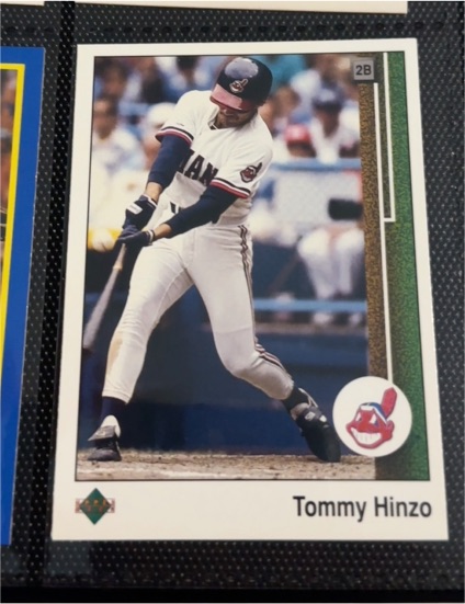 1989 Upper Deck #34 Tommy Hinzo — front