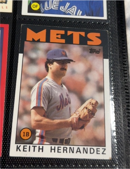 1986 Topps #520 Keith Hernandez — front