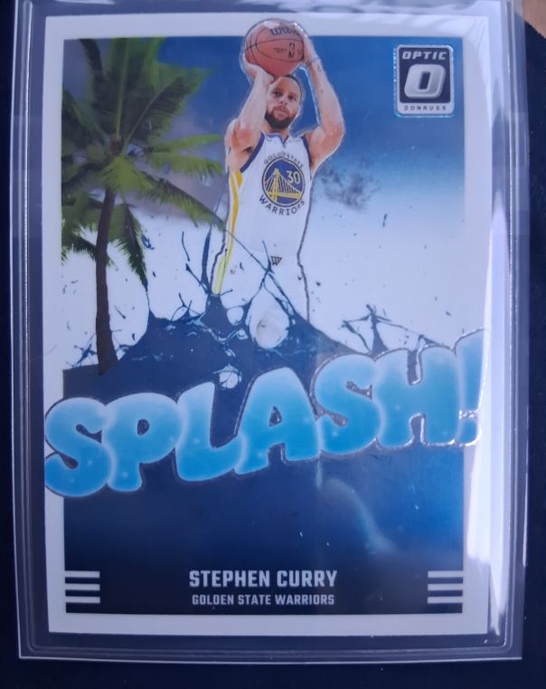 2024-25 Donruss Optic Basketball Splash! #2 Stephen Curry — front