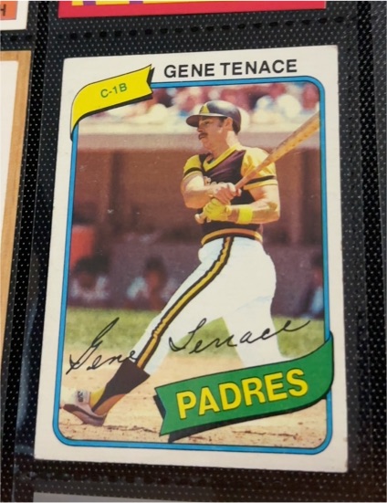 1980 Topps #704 Gene Tenace — front