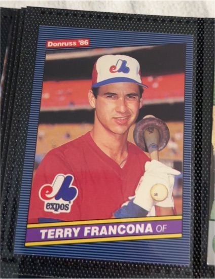 1986 Donruss #401 Terry Francona — front