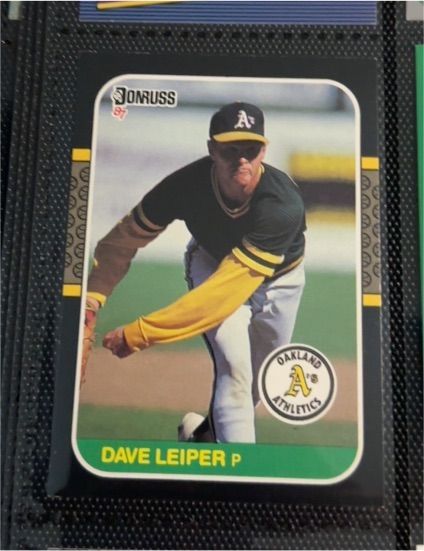 1987 Donruss #472 Dave Leiper — front