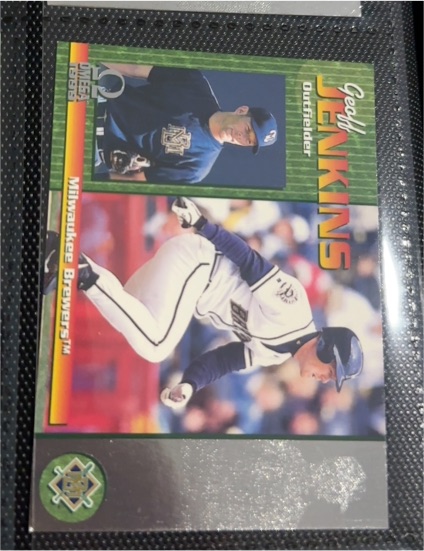 1999 Pacific Omega #186 Geoff Jenkins — front