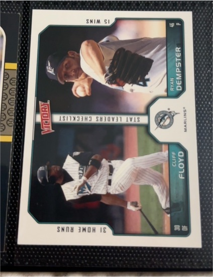 2002 Upper Deck Victory #397 Cliff Floyd Ryan Dempster — front