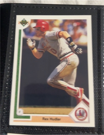1991 Upper Deck #482 Rex Hudler — front