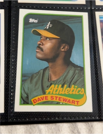 1989 Topps #145 Dave Stewart — front
