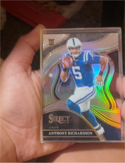 2023 Panini Select Club Level Die-Cut #297 Anthony Richardson — front