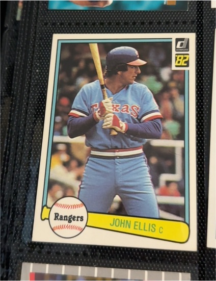 1982 Donruss #642 John Ellis — front