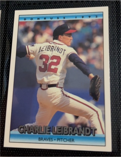 1992 Donruss #84 Charlie Leibrandt — front