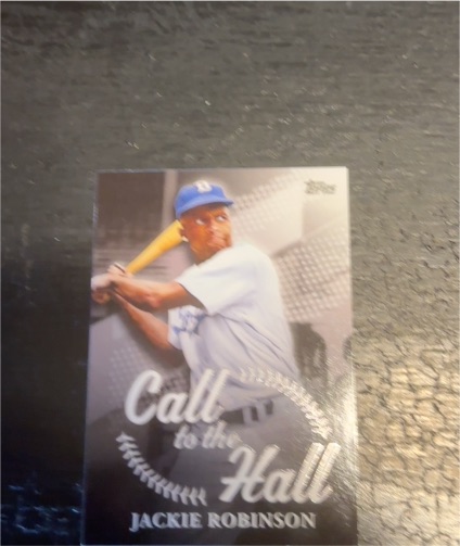 2025 Topps Series 1 Call to the Hall #CTH-8 Jackie Robinson — front