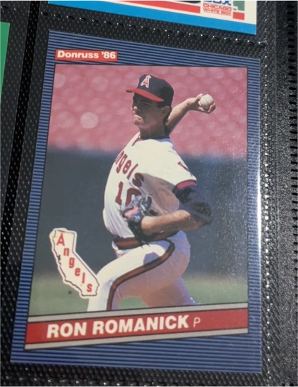 1986 Donruss #85 Ron Romanick — front