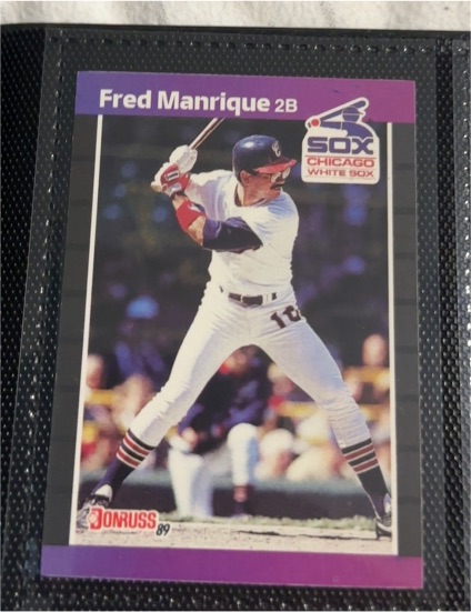 1989 Donruss #489 Fred Manrique — front