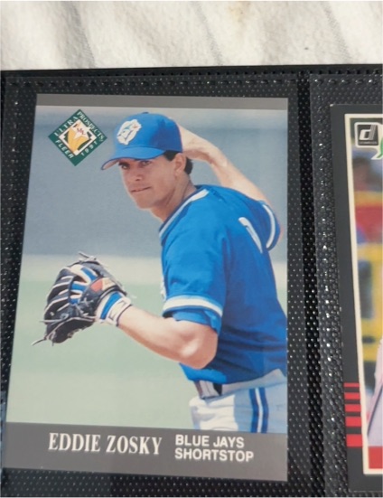 1991 Fleer Ultra #390 Eddie Zosky — front
