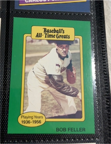 1987 Hygrade Baseball's All-Time Greats #NNO Bob Feller — front