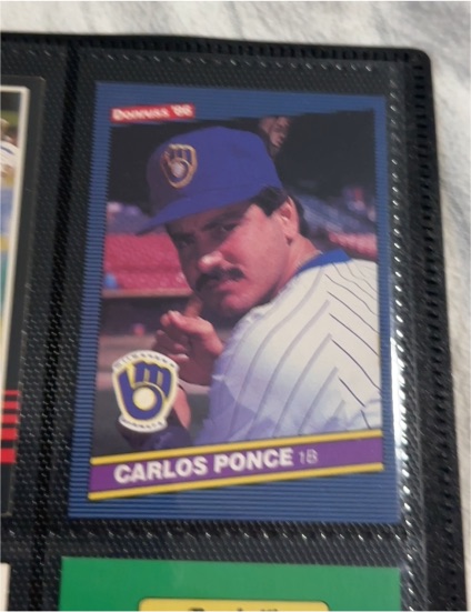 1986 Donruss #595 Carlos Ponce — front