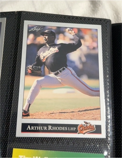 1992 Leaf #184 Arthur Rhodes — front