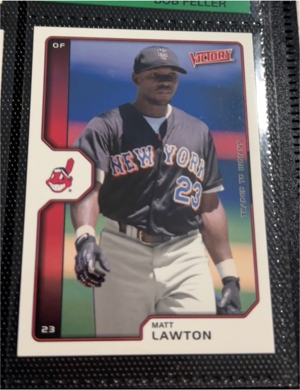 2002 Upper Deck Victory #23 Matt Lawton — front