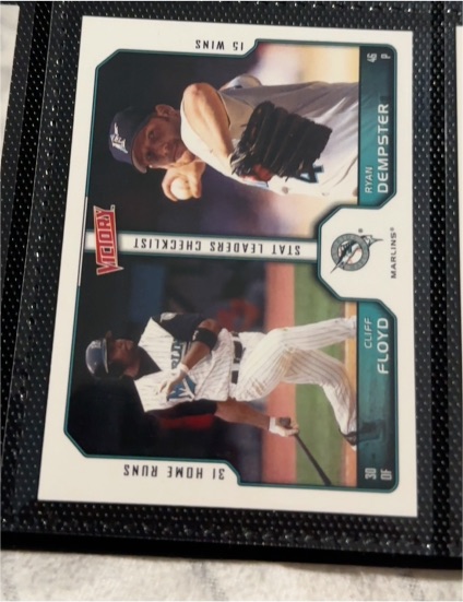 2002 Upper Deck Victory #397 Cliff Floyd Ryan Dempster — front
