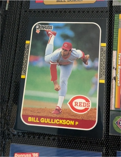 1987 Donruss #369 Bill Gullickson — front