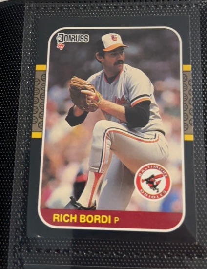 1987 Donruss #213 Rich Bordi — front