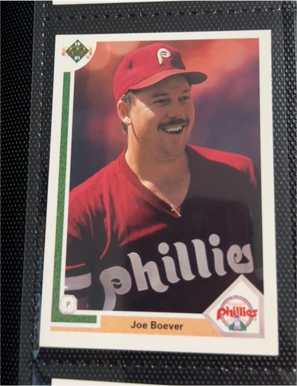 1991 Upper Deck #430 Joe Boever — front