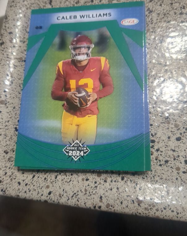 2024 Sage All Rookie Team #107 Caleb Williams — front
