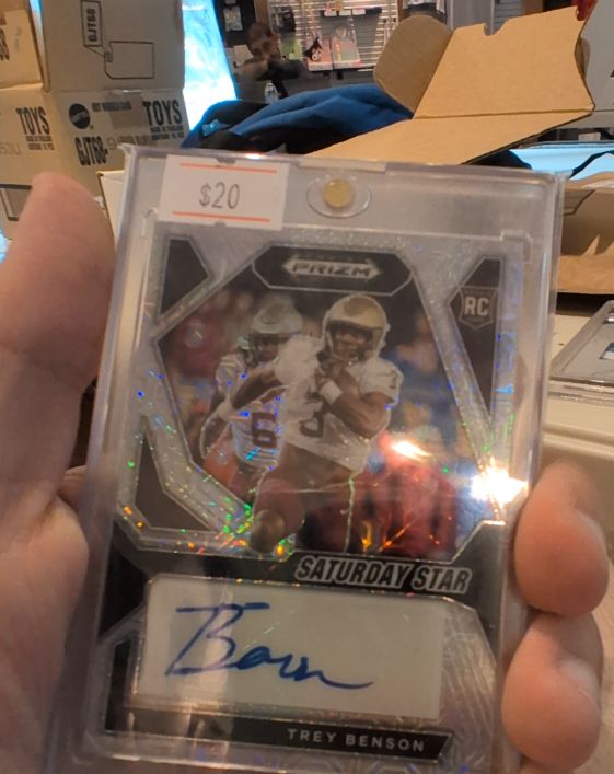 2024 Panini Prizm Draft Picks #SSS-TBN Trey Benson — front