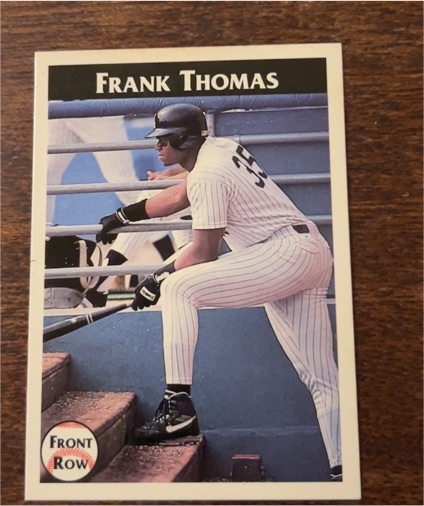 1992 Front Row #2 Frank Thomas — front