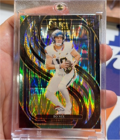 2024 Panini Select Premier Level #117 Bo Nix — front