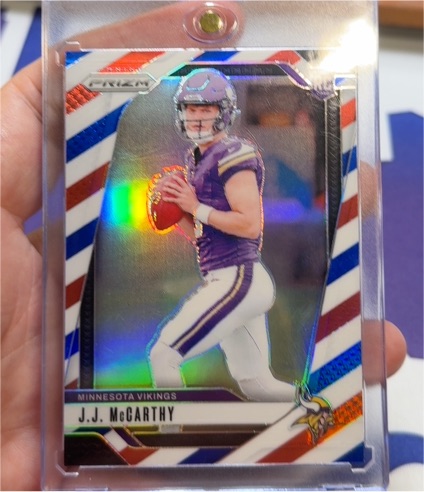 2024 Panini Prizm #400 J.J. McCarthy — front