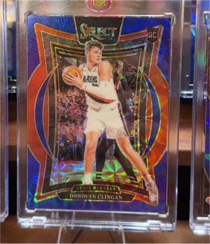 2024-25 Panini Select #69 Donovan Clingan — front