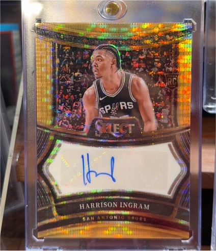 2024-25 Panini Select Rookie Signatures Harrison Ingram — front