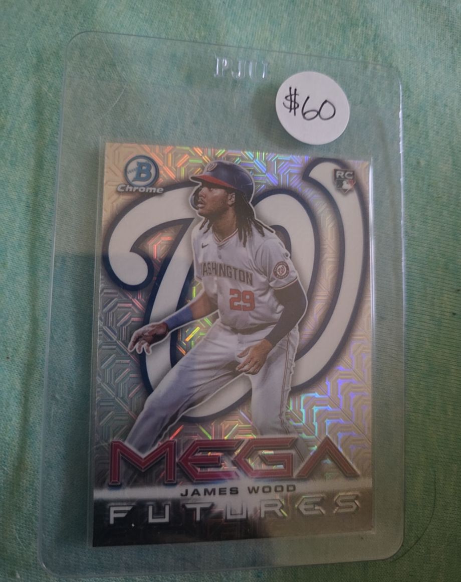 2025 Bowman Chrome Mega Futures #BMF-1 James Wood — front